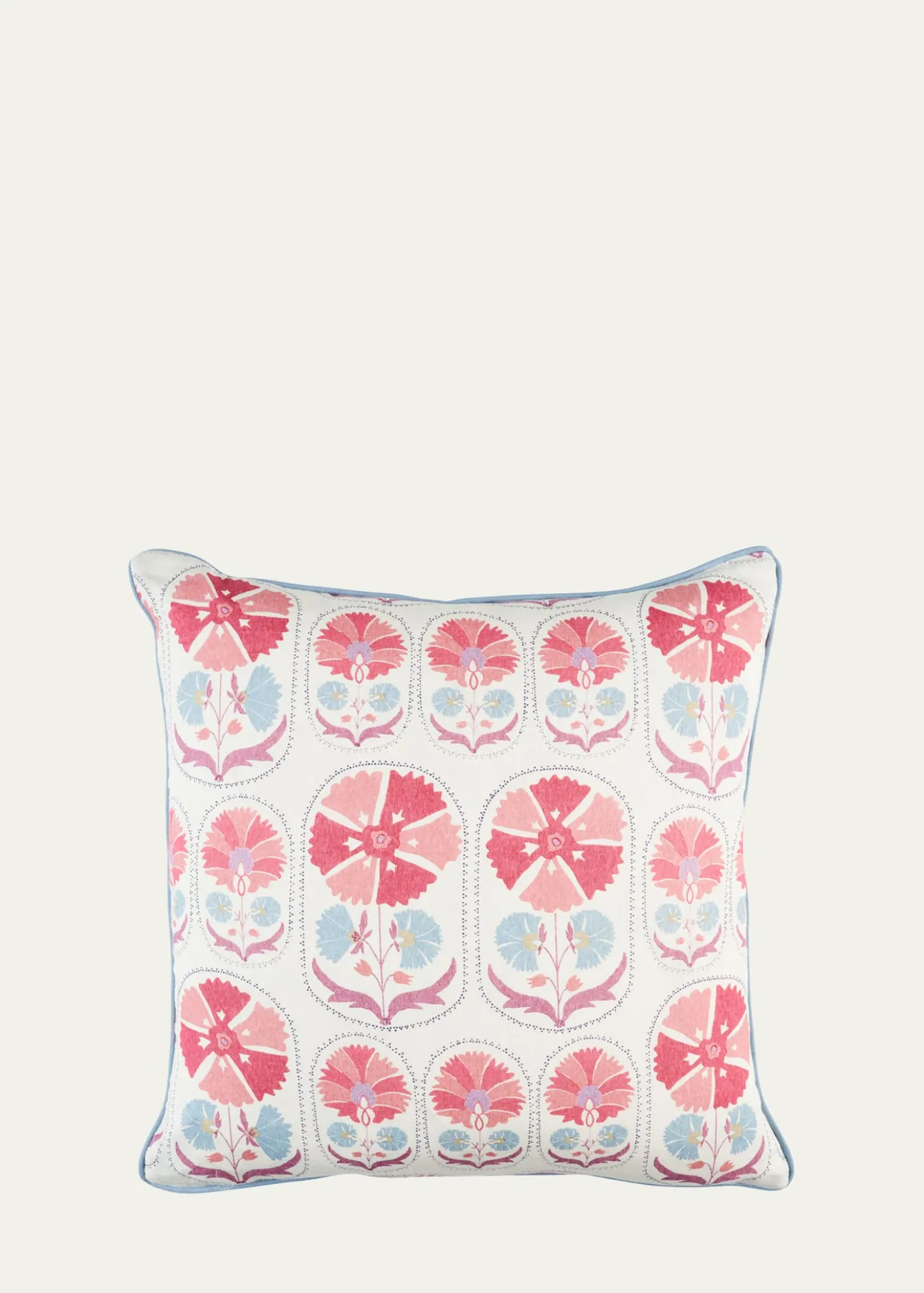 SchumacherAnjuna Floral Linen Pillow