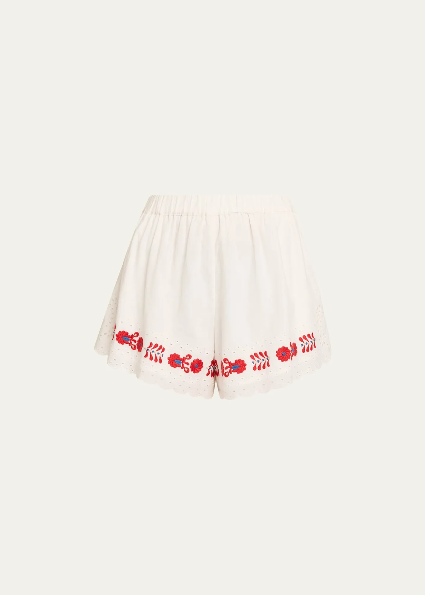 SeaCatharina Embroidered Shorts