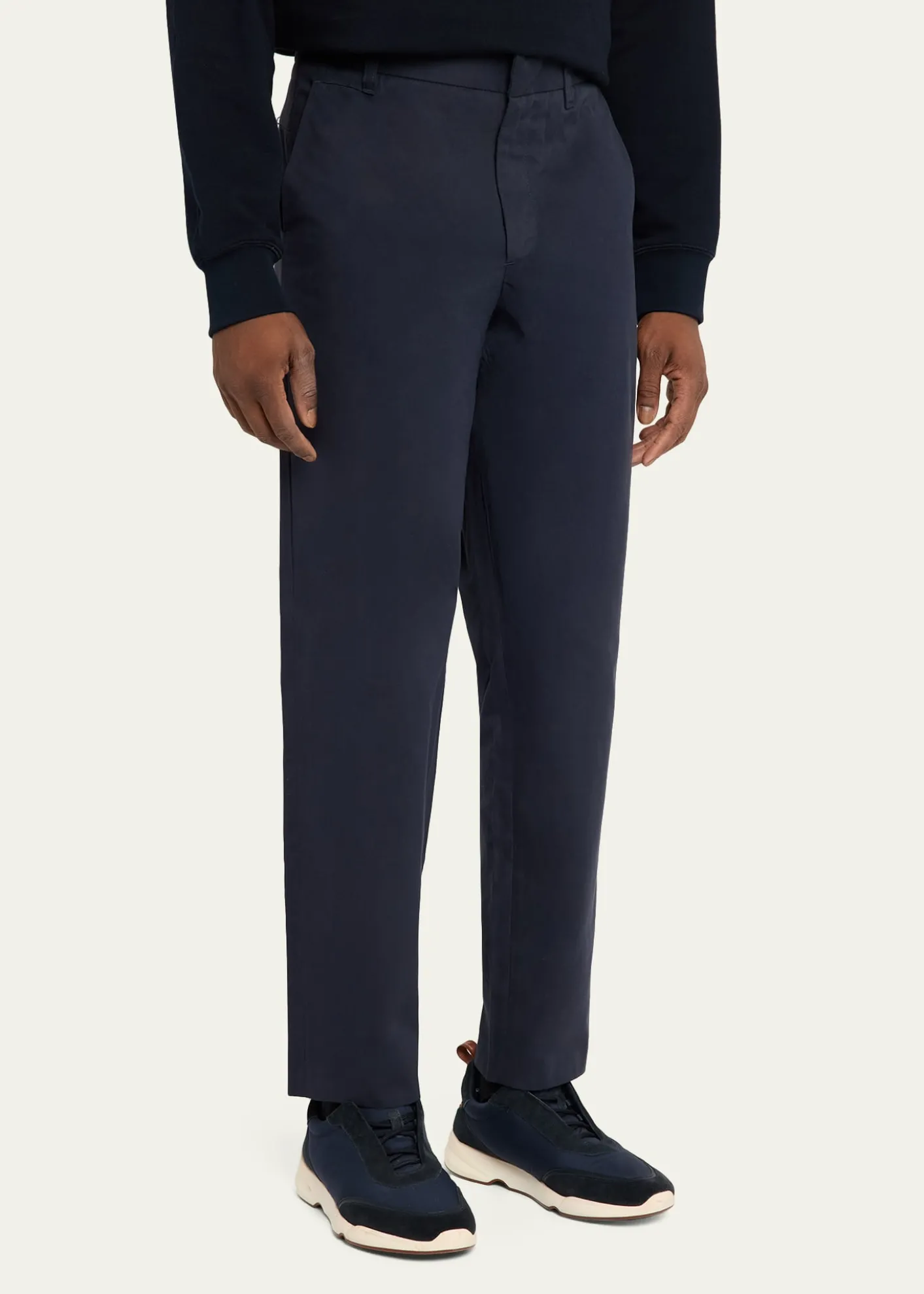 SeaseMen's Cotton Chino Tech Pants
