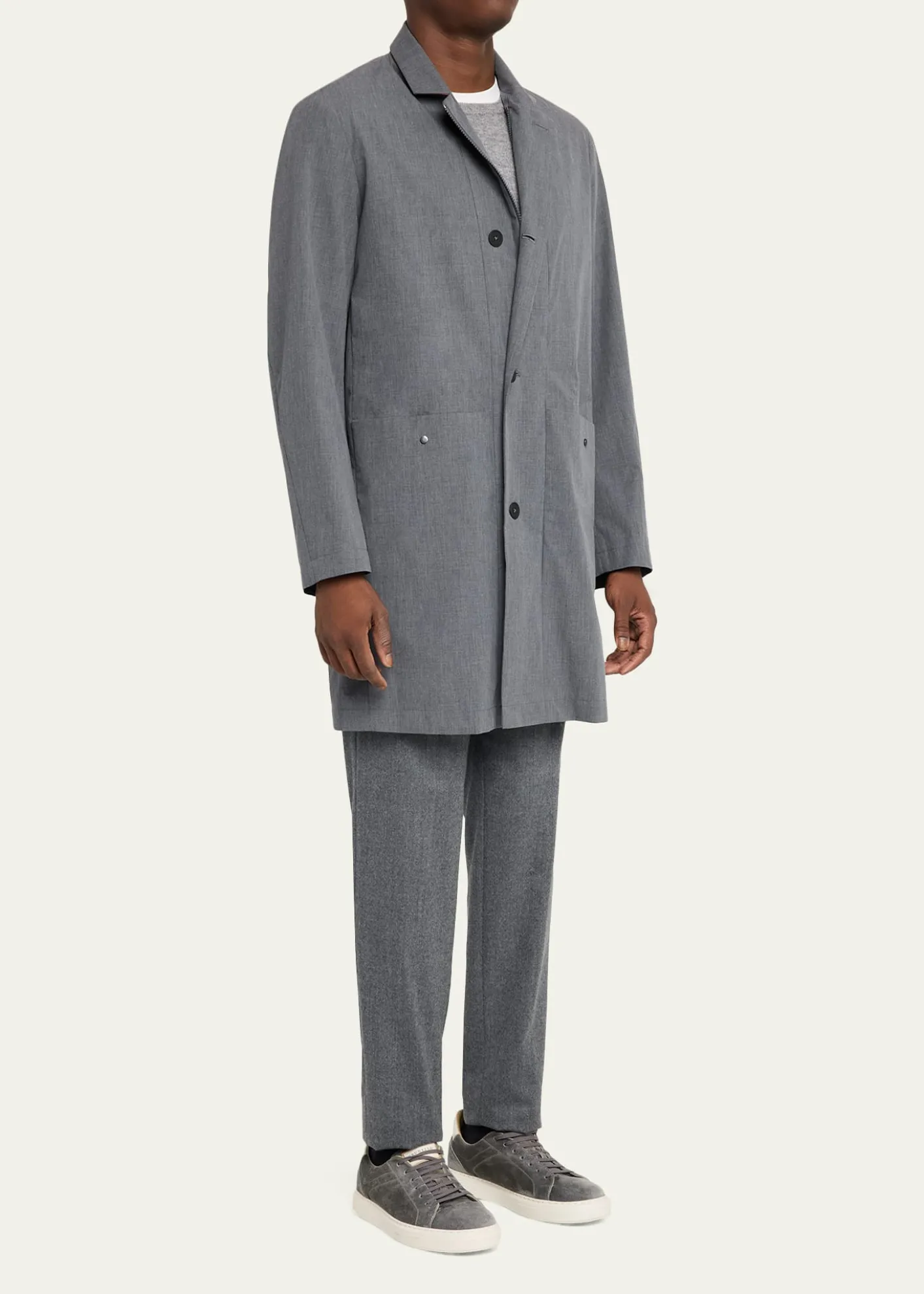 SeaseMen's Drone Dust Coat