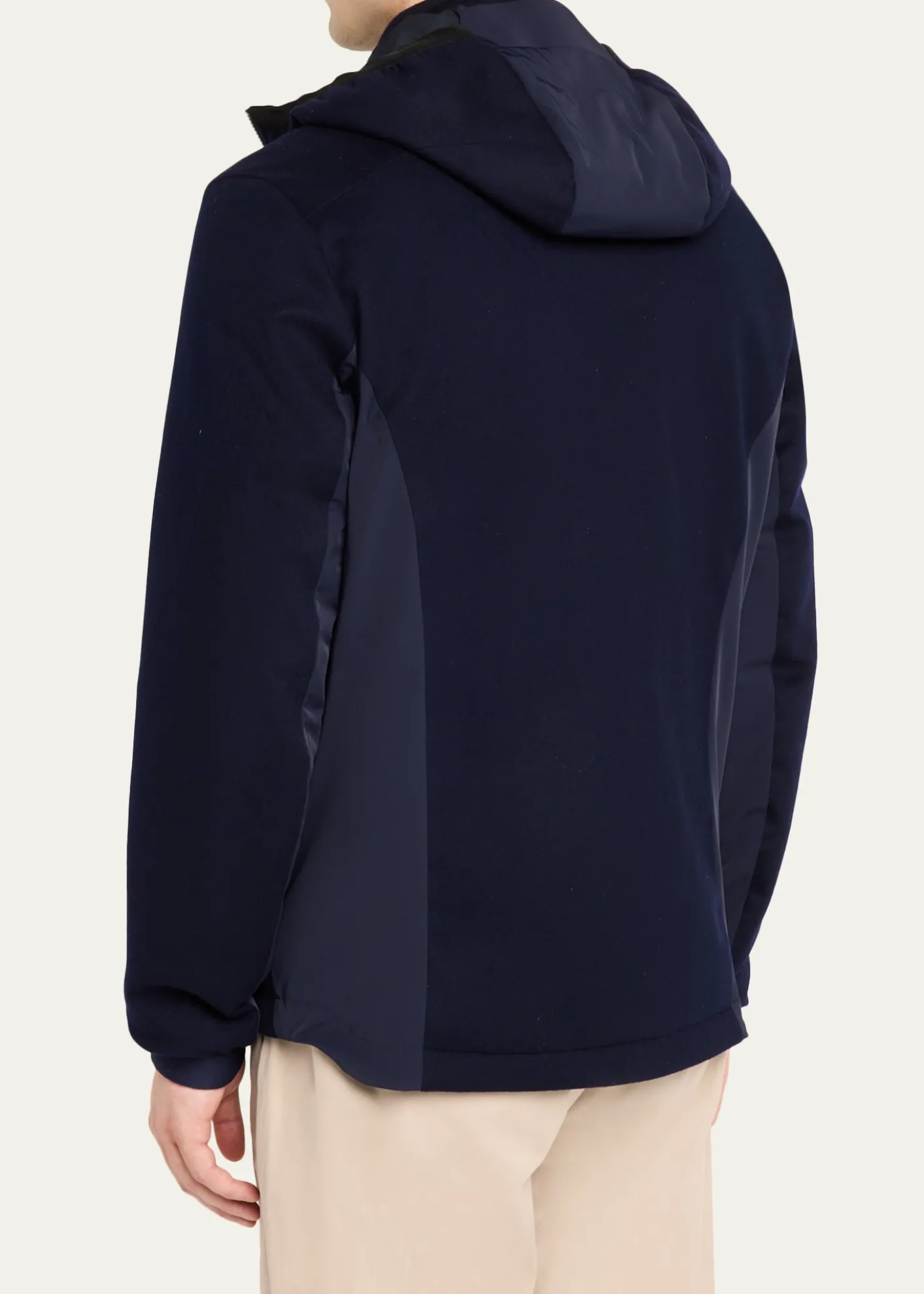 SeaseMen's Predator 3.0 Water-Resistant Padded Wool Jacket with Hood