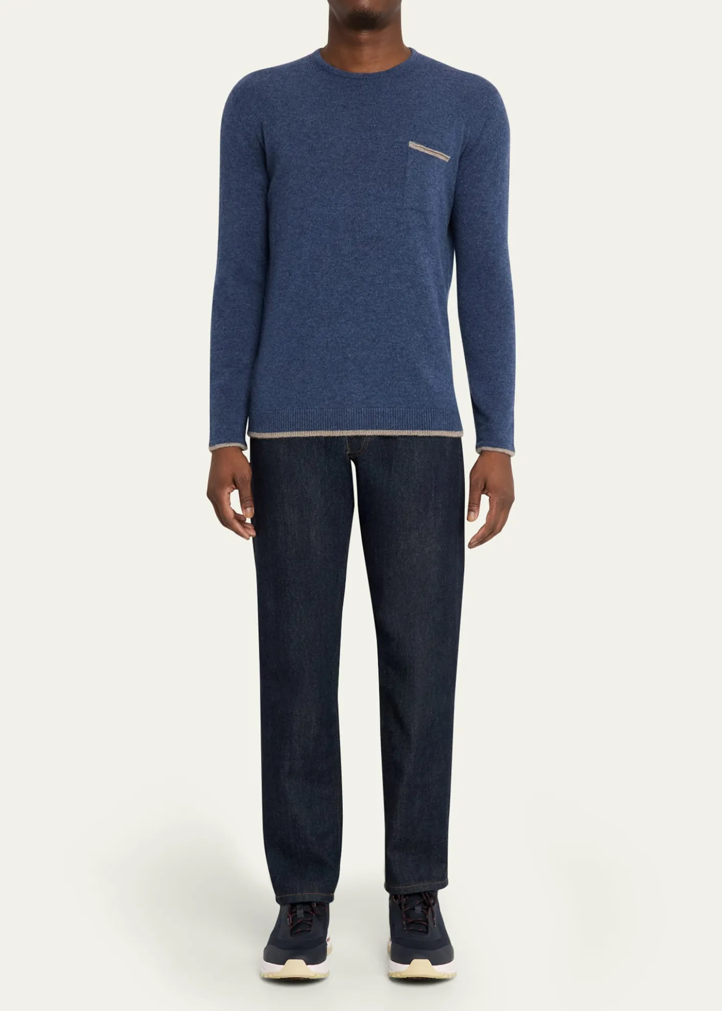 SeaseMen's Shore 2.0 Cashmere Crewneck Sweater