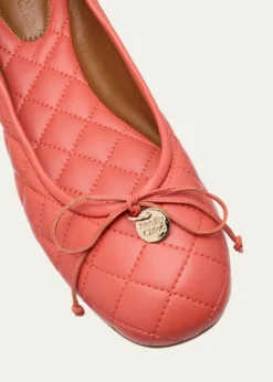 See by ChloeJodie Quilted Bow Ballerina Flats