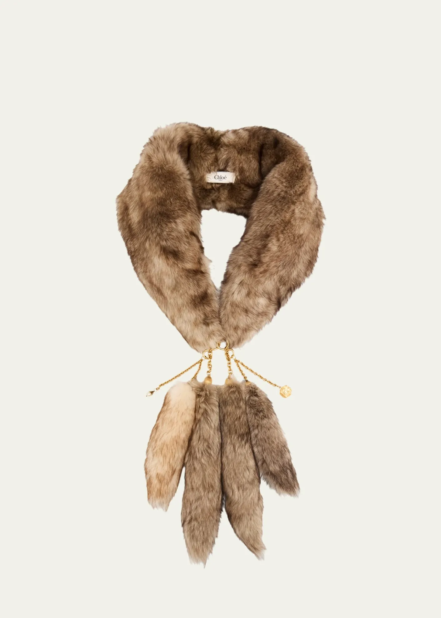 See by ChloeThe Treasure Tails Shearling Scarf