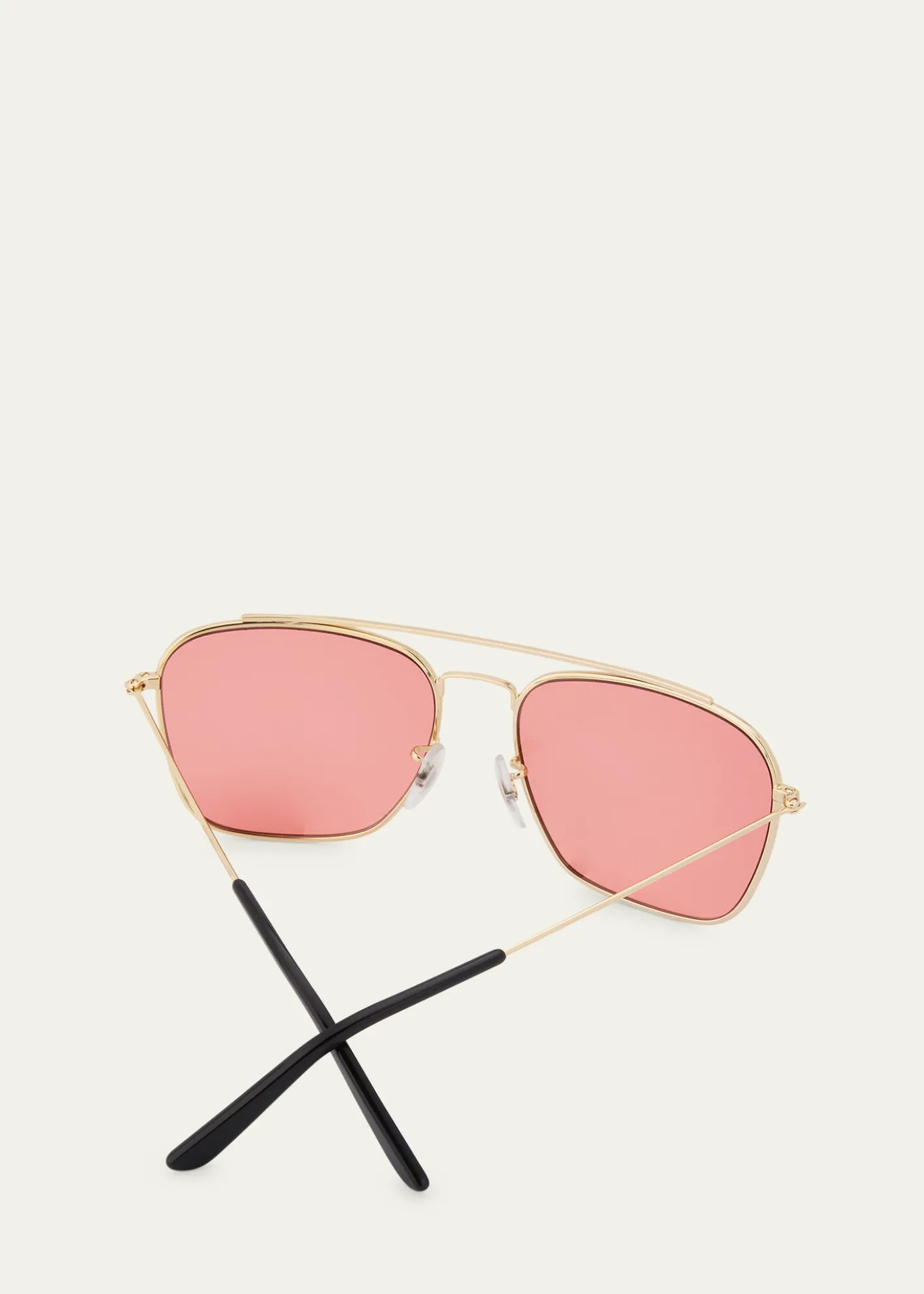 Selima OptiqueLorenza Square Metal Sunglasses