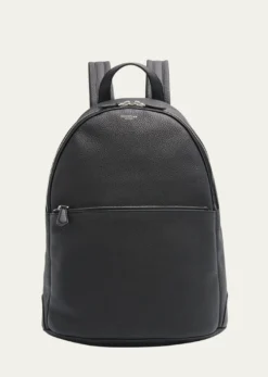 SerapianMen's Cachemire Leather Backpack