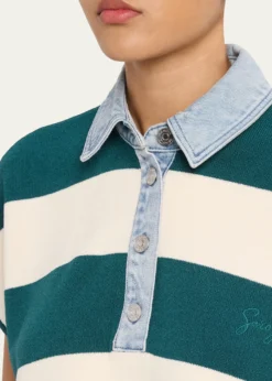 SEROYACorsa Striped Cotton Top