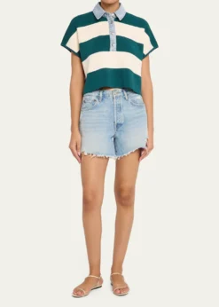 SEROYACorsa Striped Cotton Top