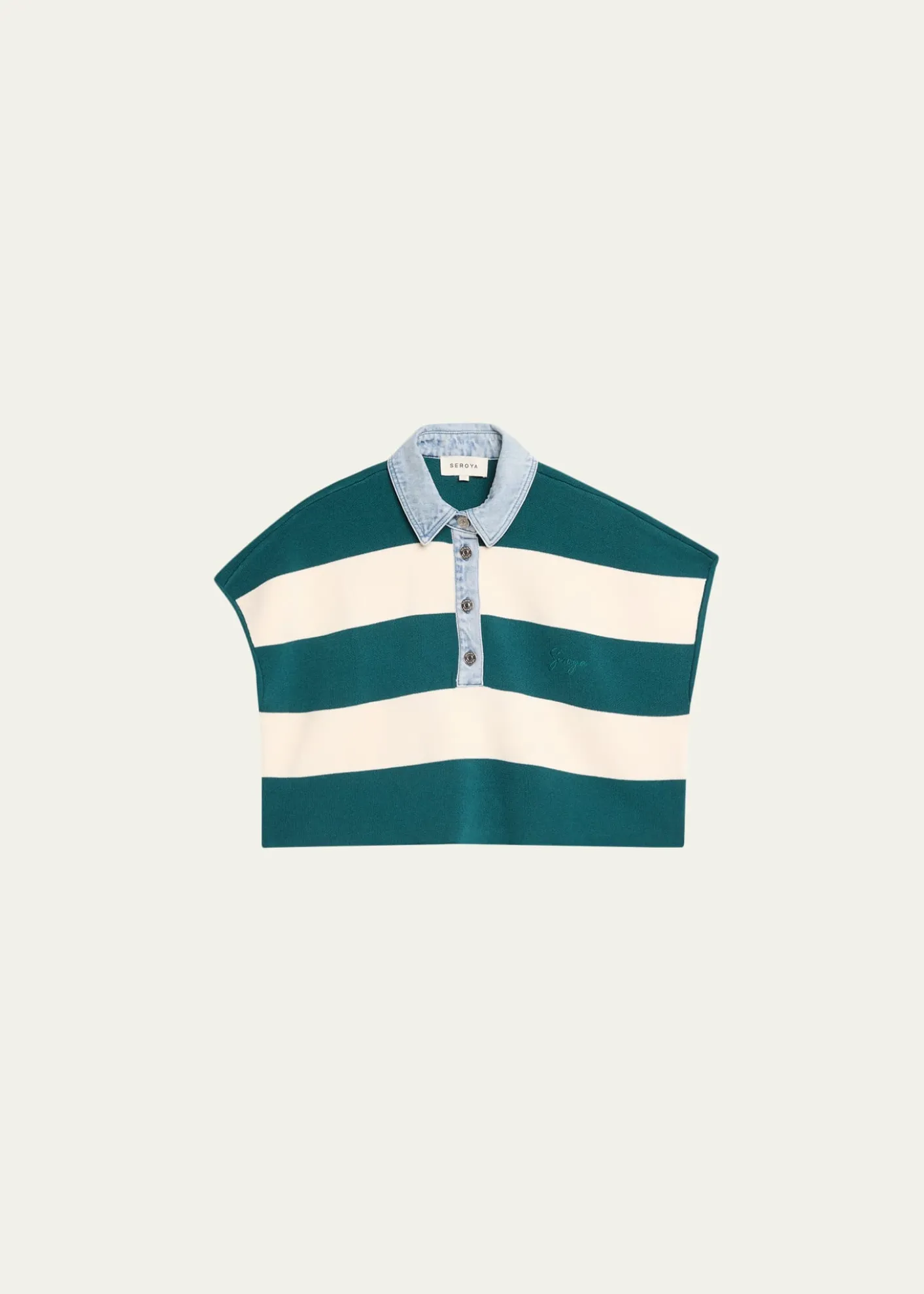 SEROYACorsa Striped Cotton Top