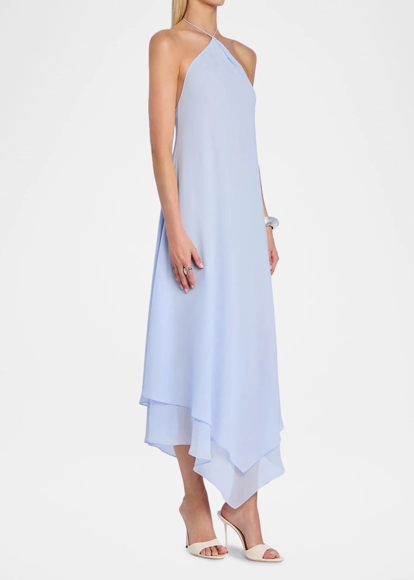 SEROYASally Handkerchief Maxi Dress