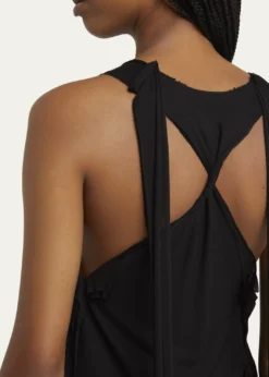 SETCHULayered Sheer Mini Tank Dress