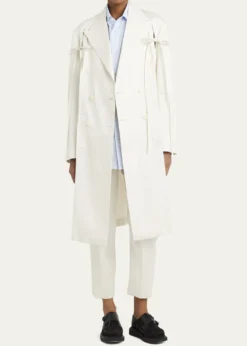 SETCHUOrigami Button Cuff Silk Pants