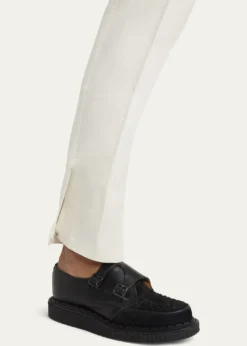 SETCHUOrigami Button Cuff Silk Pants