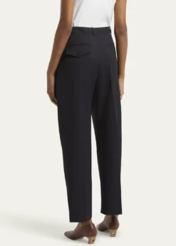 SETCHUPleated Wool Gabardine Chino Pants