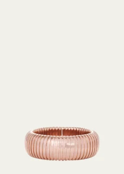 Sidney Garber18K Rose Gold Tubogas Domed Cuff