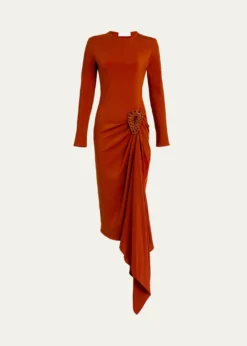 Silvia TcherassiAnanya Jersey Midi Dress