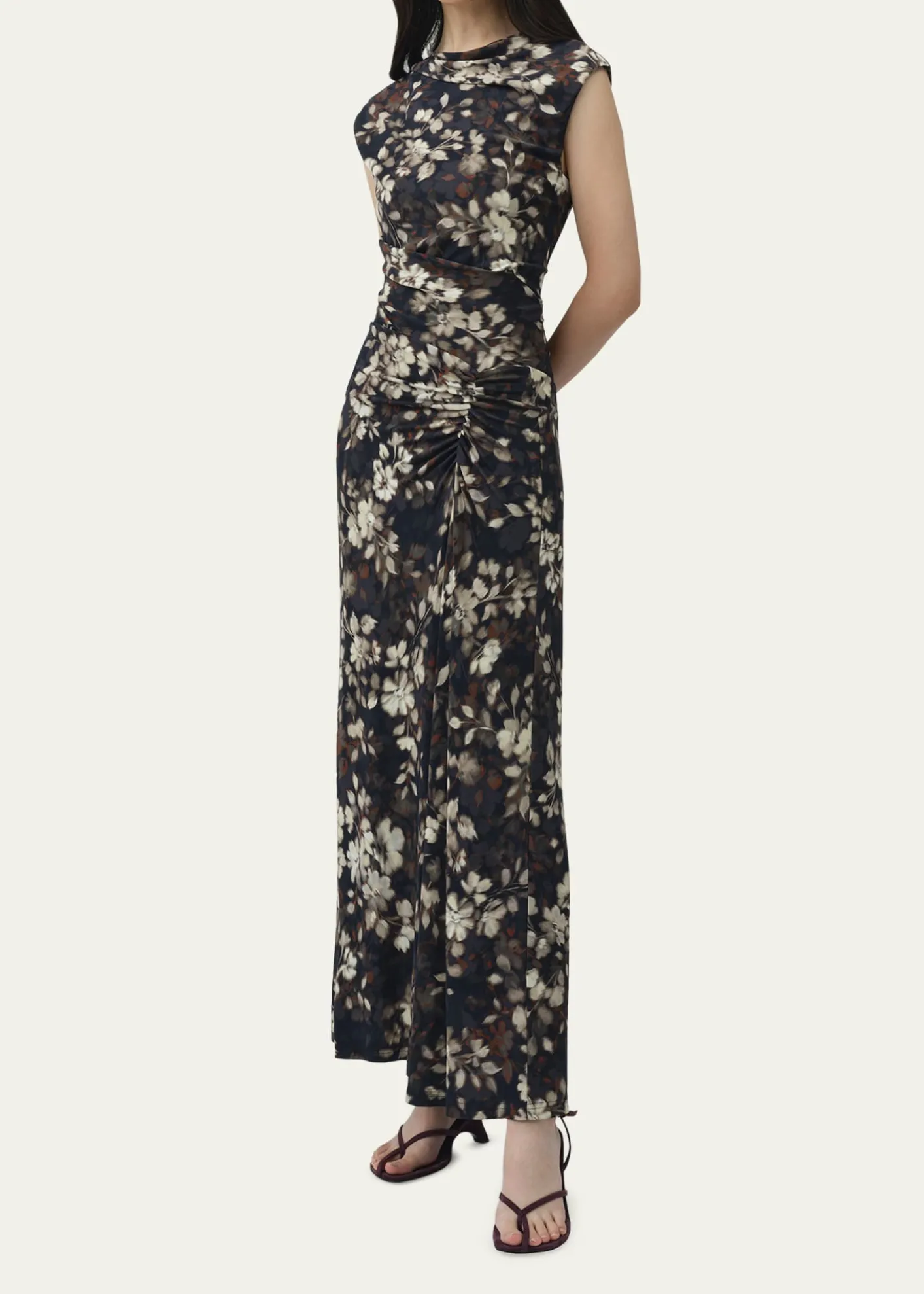 SIMKHAIAcacia Draped Jersey Midi Dress