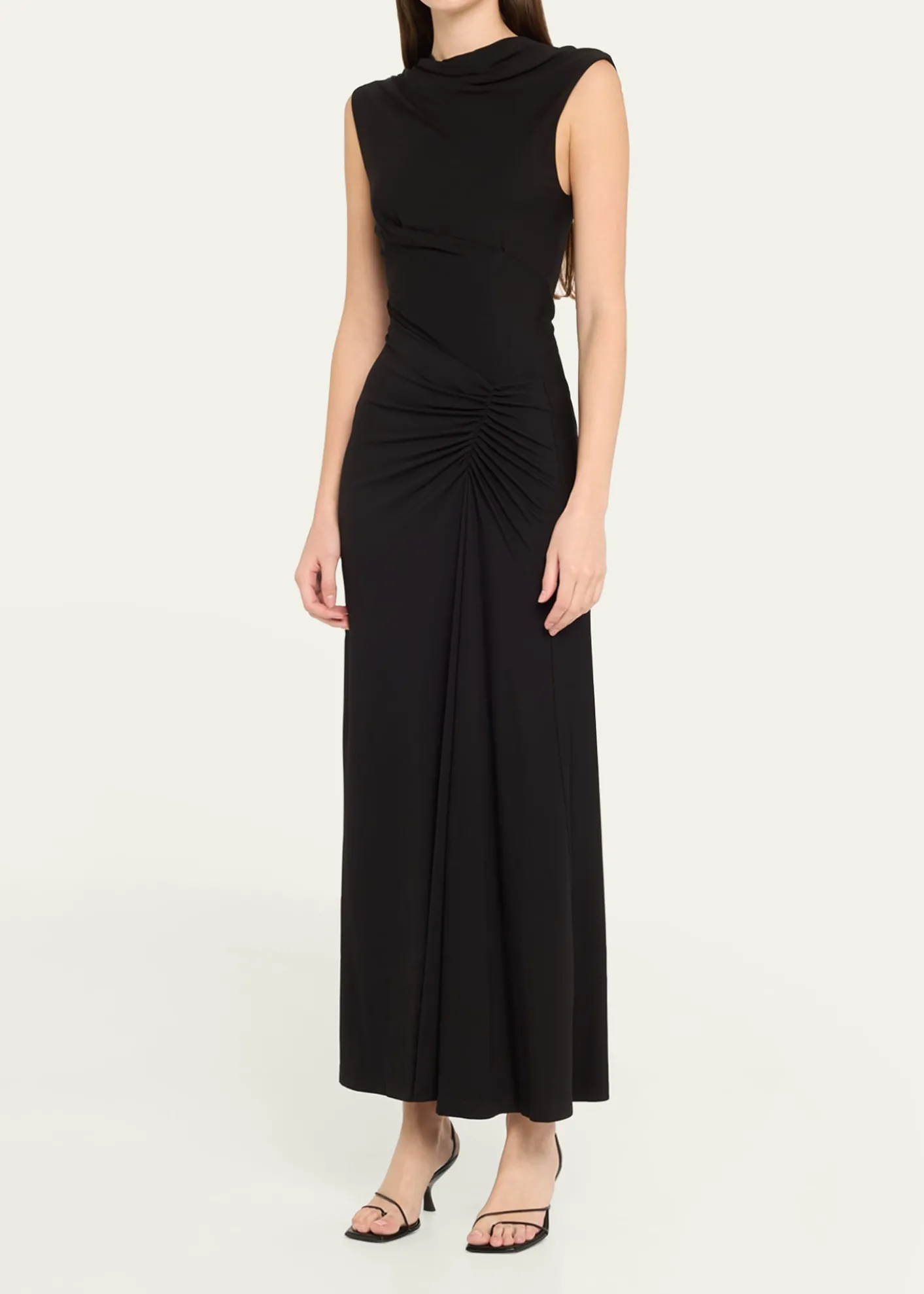 SIMKHAIAcacia Sleeveless Gathered Midi Dress