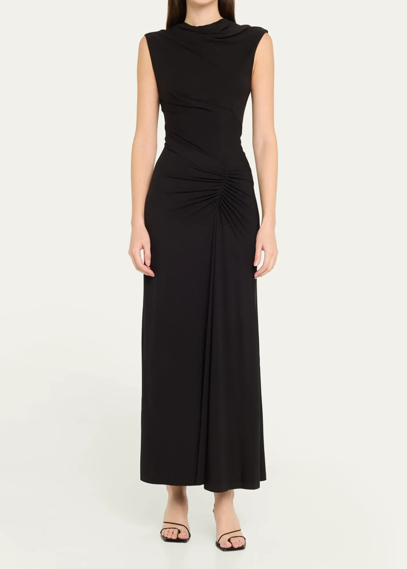 SIMKHAIAcacia Sleeveless Gathered Midi Dress