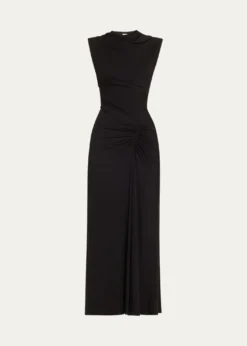 SIMKHAIAcacia Sleeveless Gathered Midi Dress