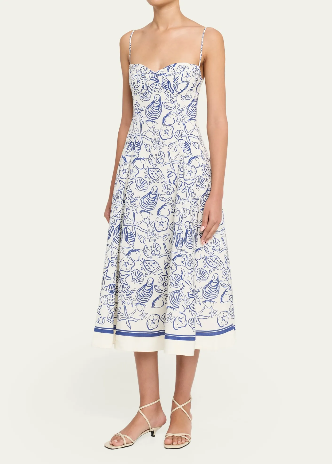 SIMKHAIAnalise Bustier Midi Dress