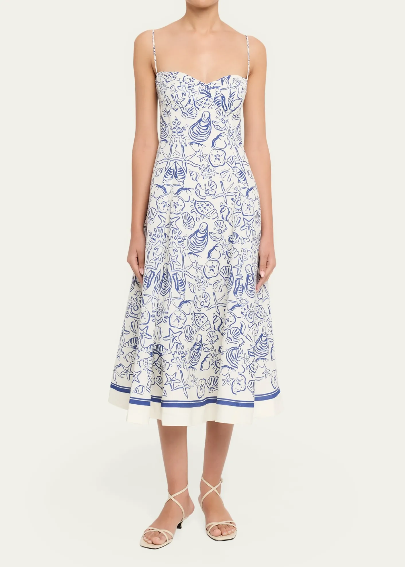 SIMKHAIAnalise Bustier Midi Dress