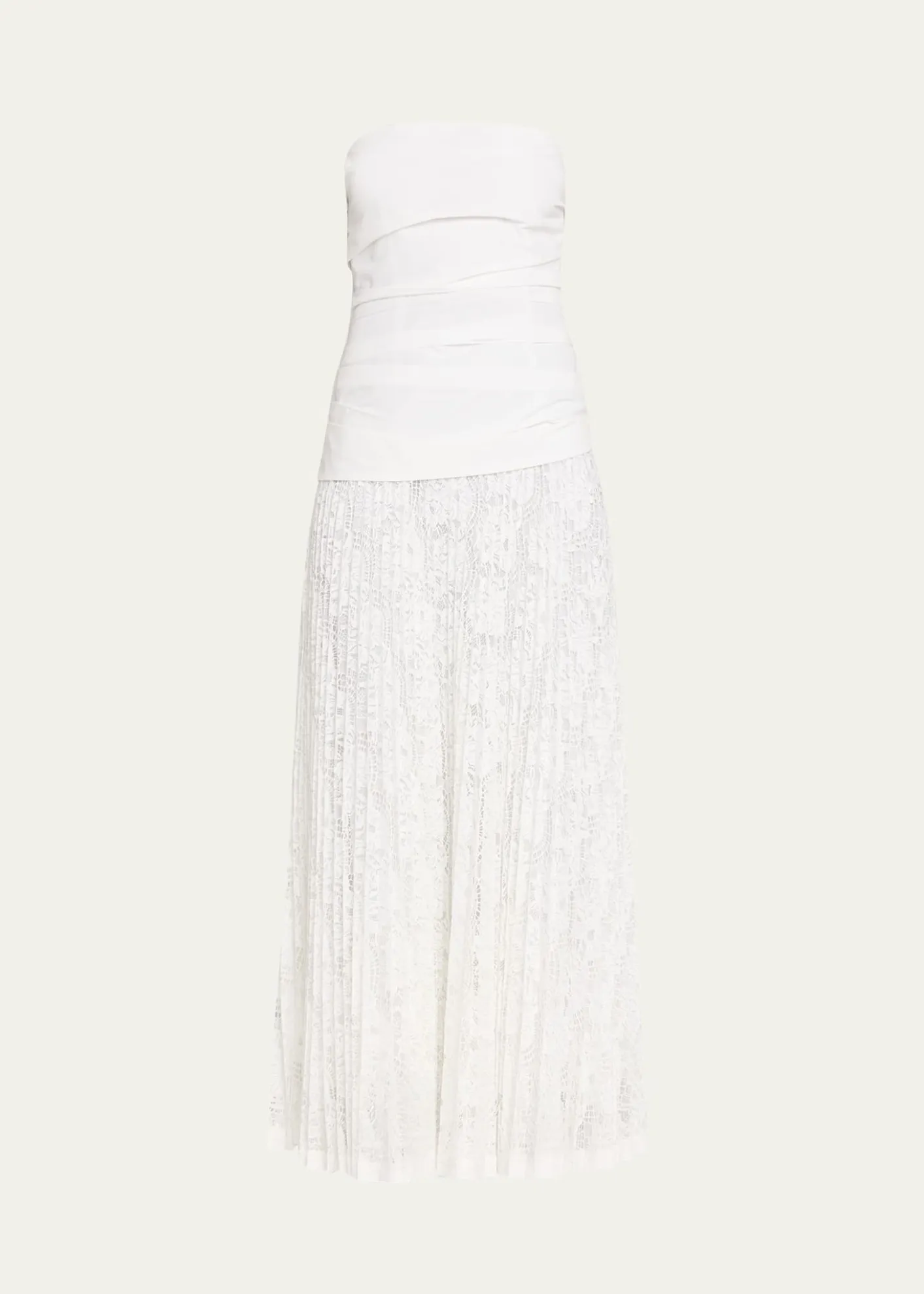 SIMKHAIAnnalise Cotton Lace Midi Dress