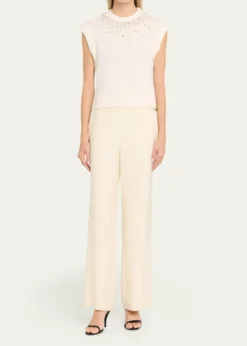 SIMKHAICandra Embellished Knit Vest