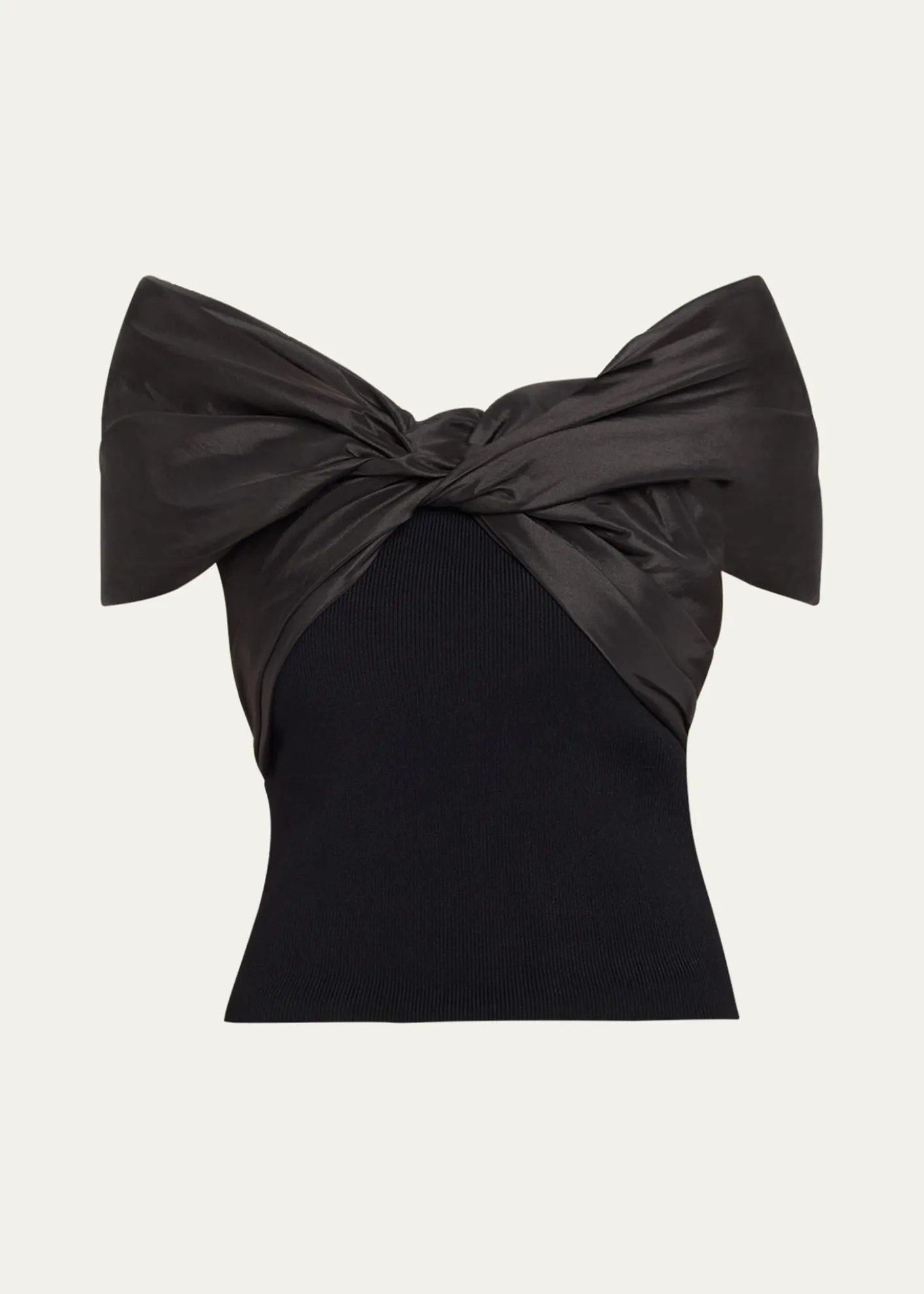 SIMKHAICeliana Combo Off-The-Shoulder Top