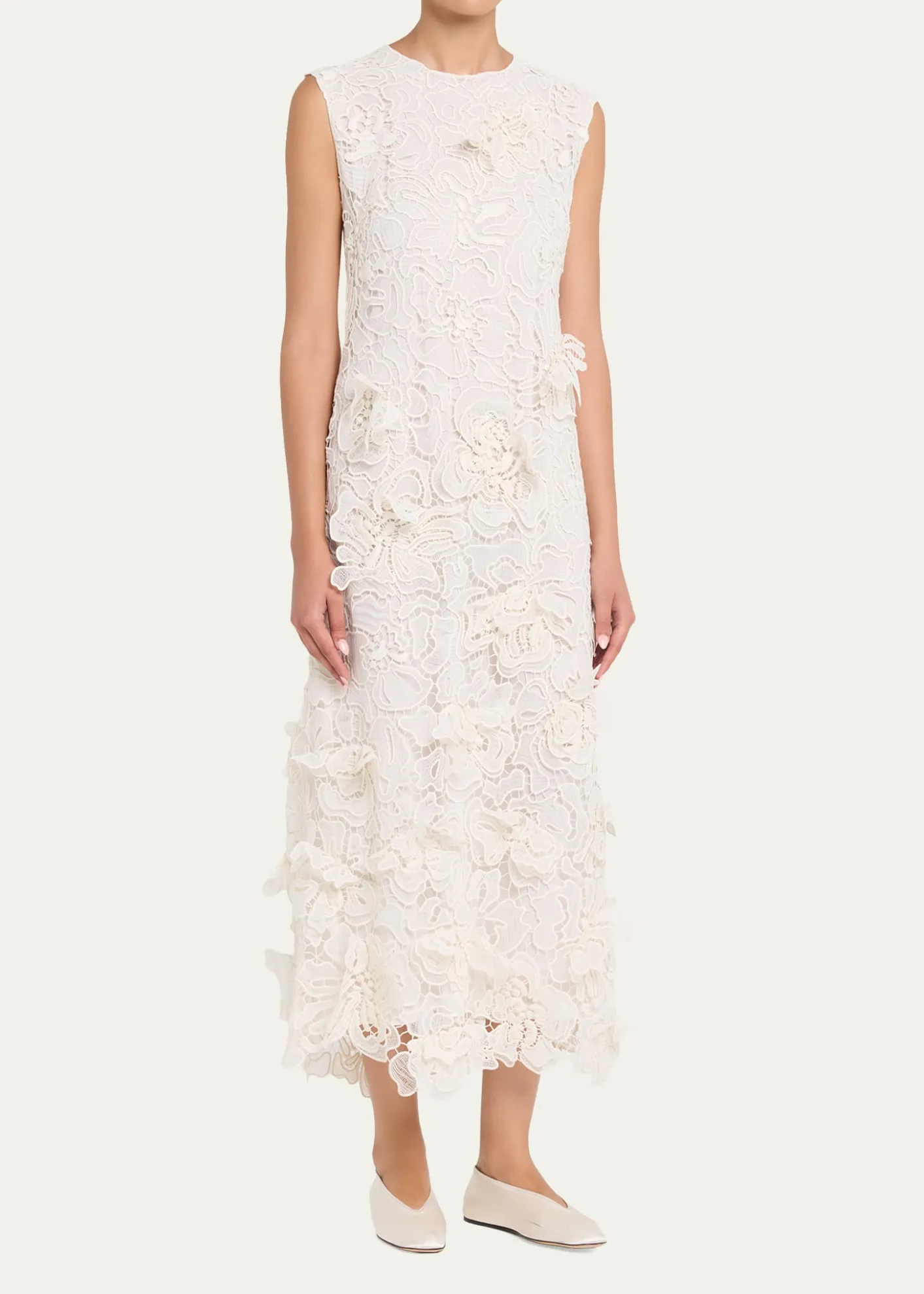 SIMKHAIDahlia Lace Midi Dress