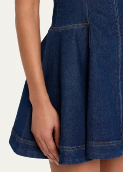 SIMKHAIEleodra Denim Mini Dress