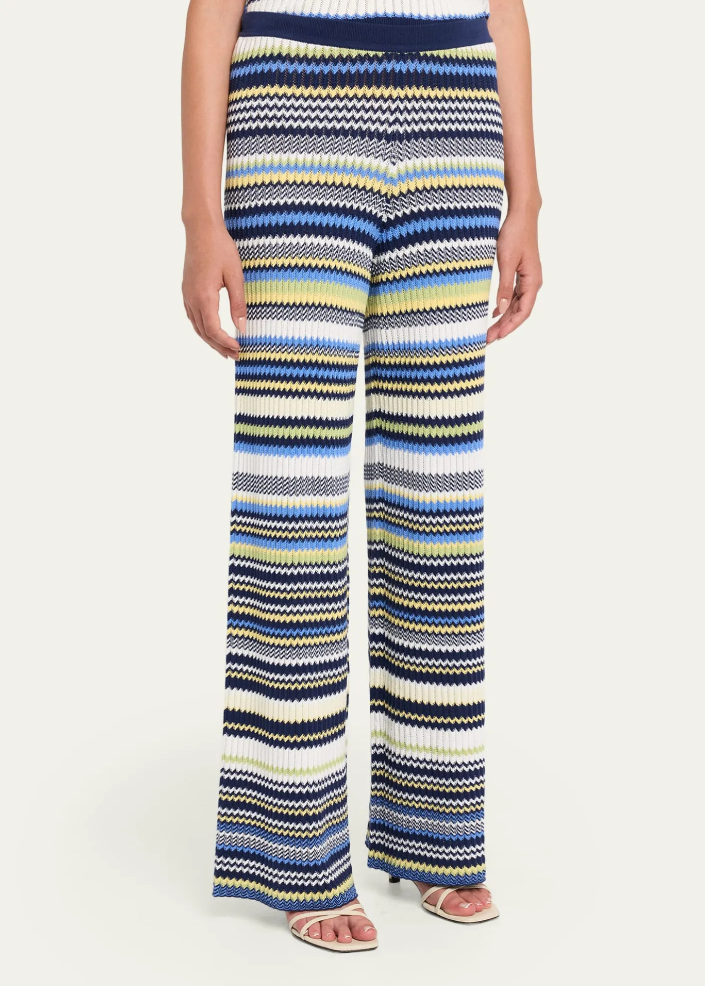 SIMKHAIFarrah Striped Knit Pants