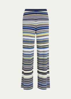 SIMKHAIFarrah Striped Knit Pants