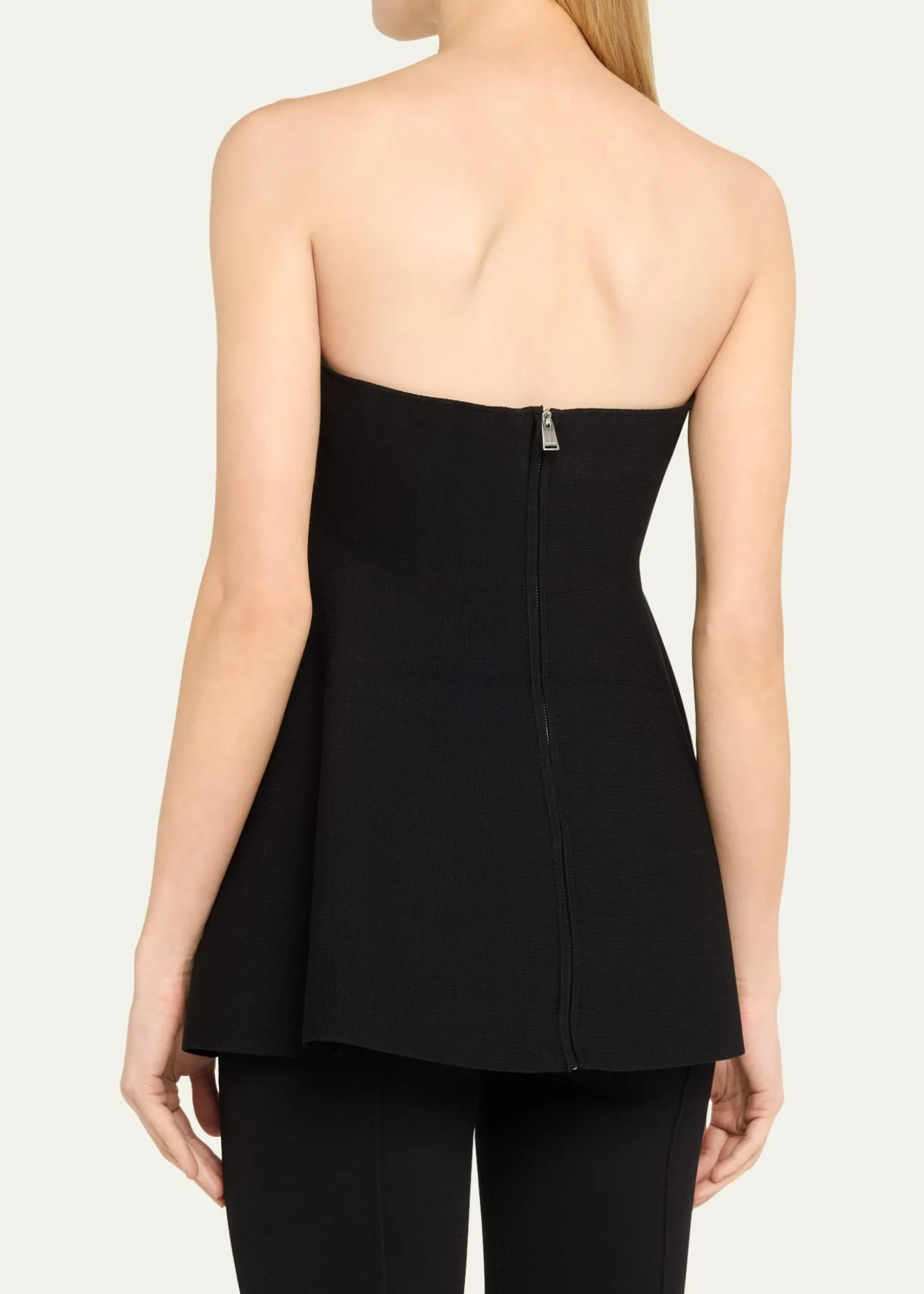 SIMKHAIIoanna Strapless Peplum Top