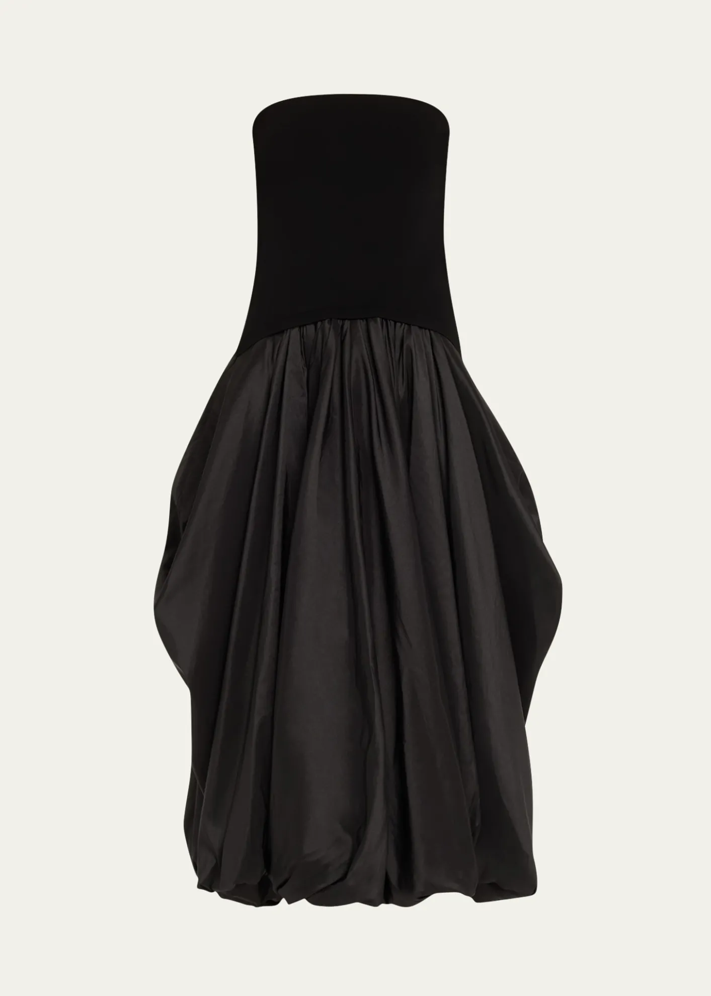SIMKHAIIzzy Strapless Midi Bubble Dress