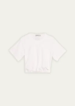 SIMKHAIJojo Cropped Short-Sleeve Cotton T-Shirt