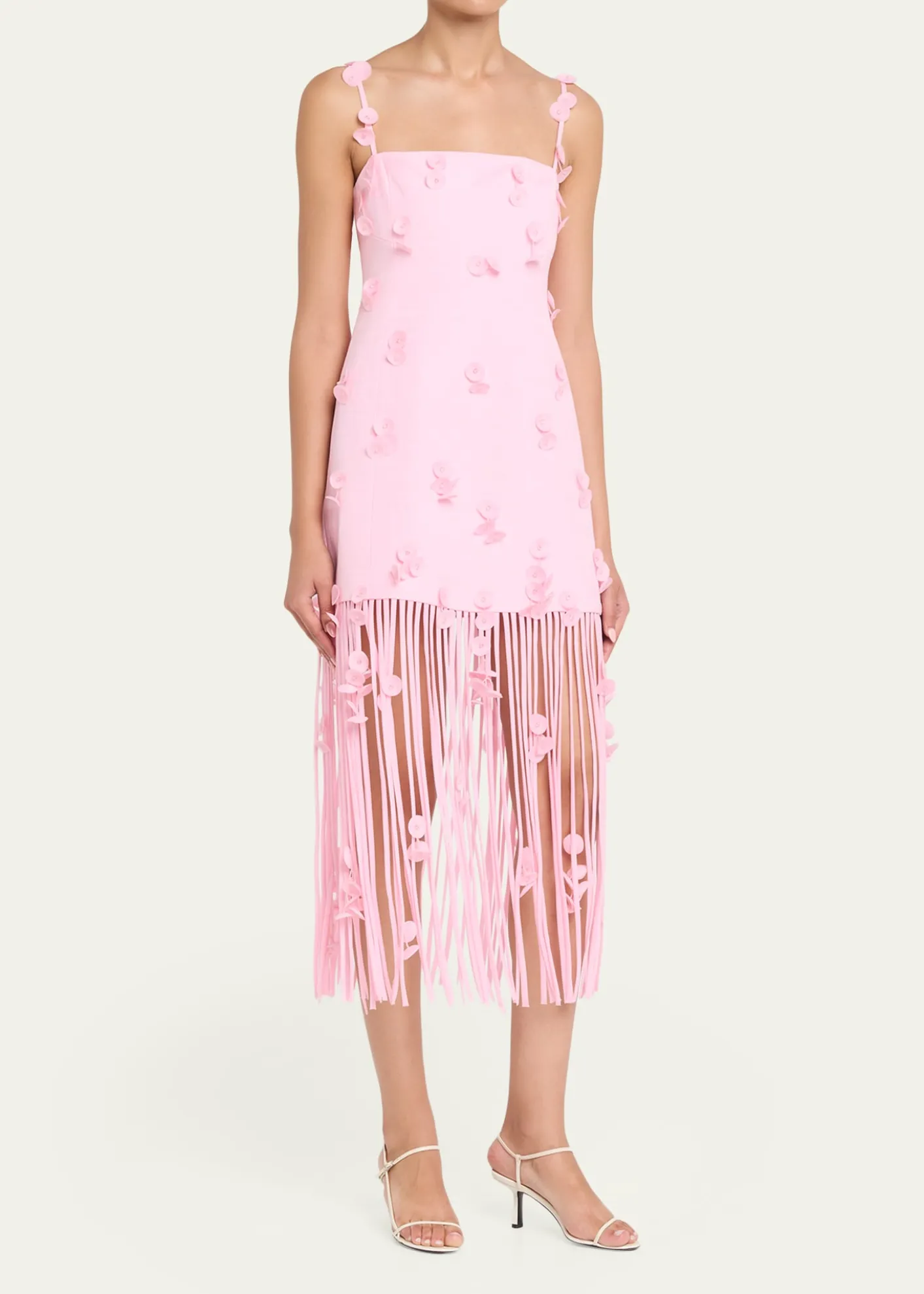 SIMKHAIJuliana Floral Fringe Midi Dress