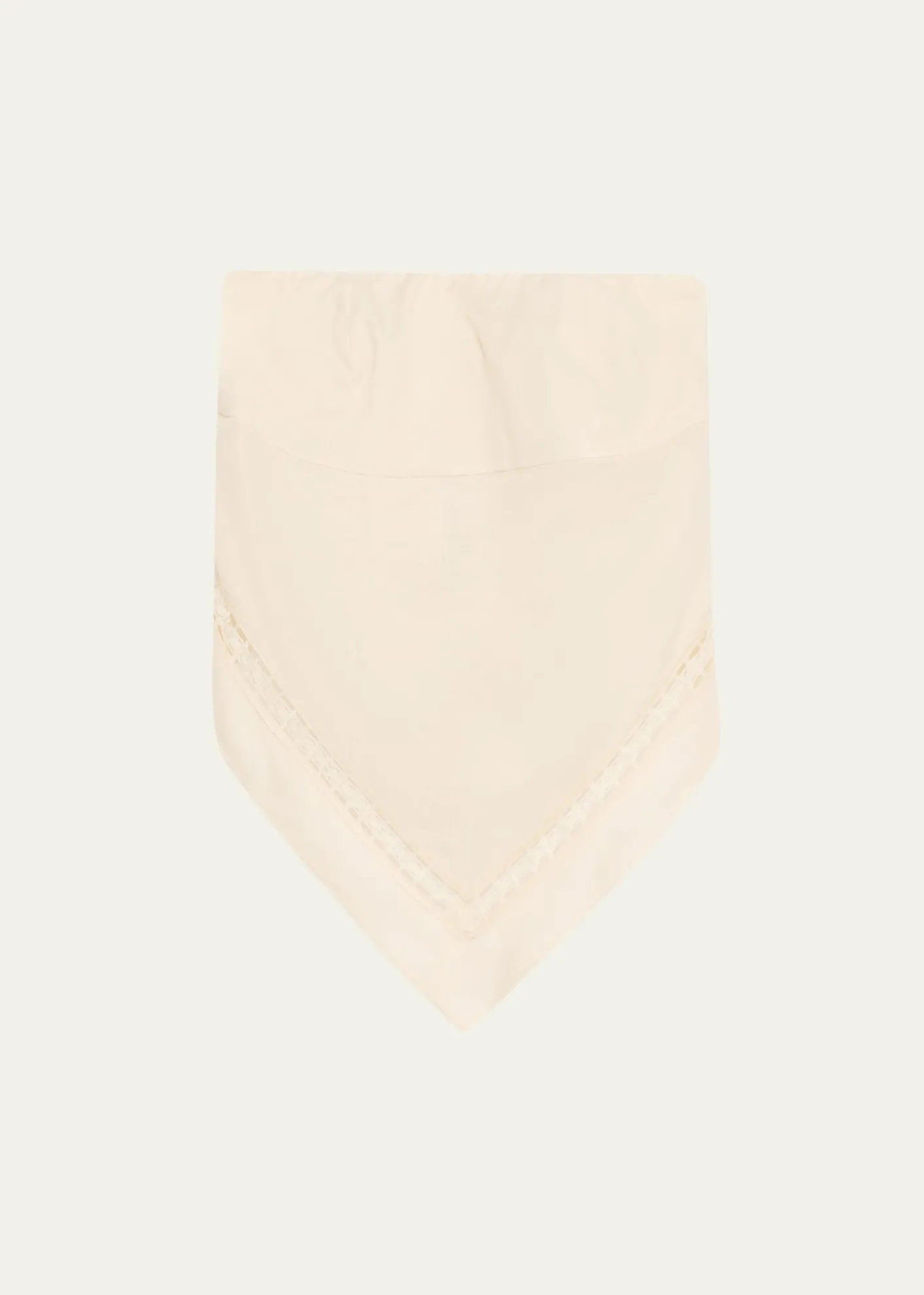 SIMKHAILahni Strapless Linen Lace Top