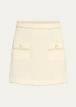 SIMKHAILeighton Boucle Mini Skirt