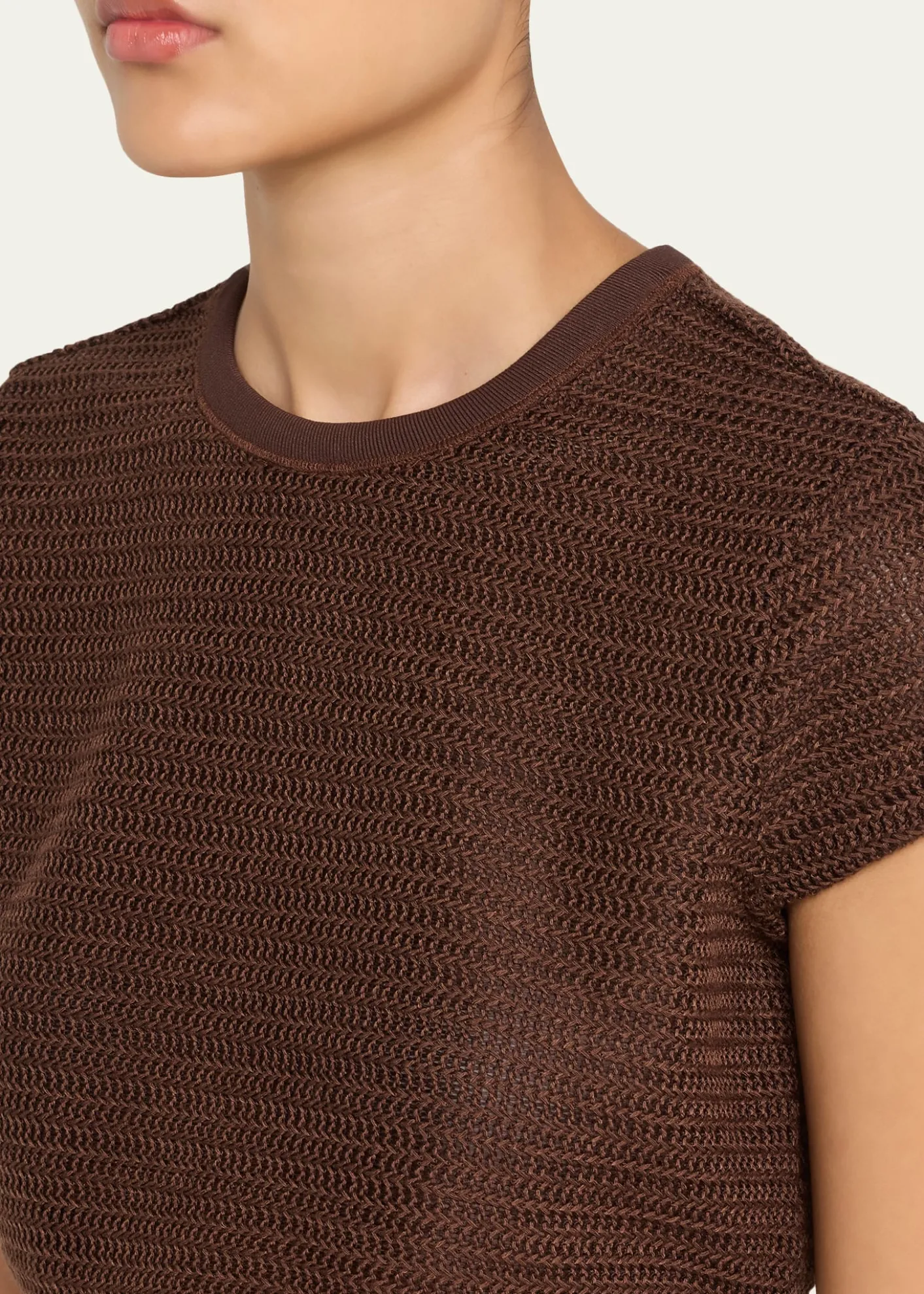 SIMKHAILidie Knit Crop Top