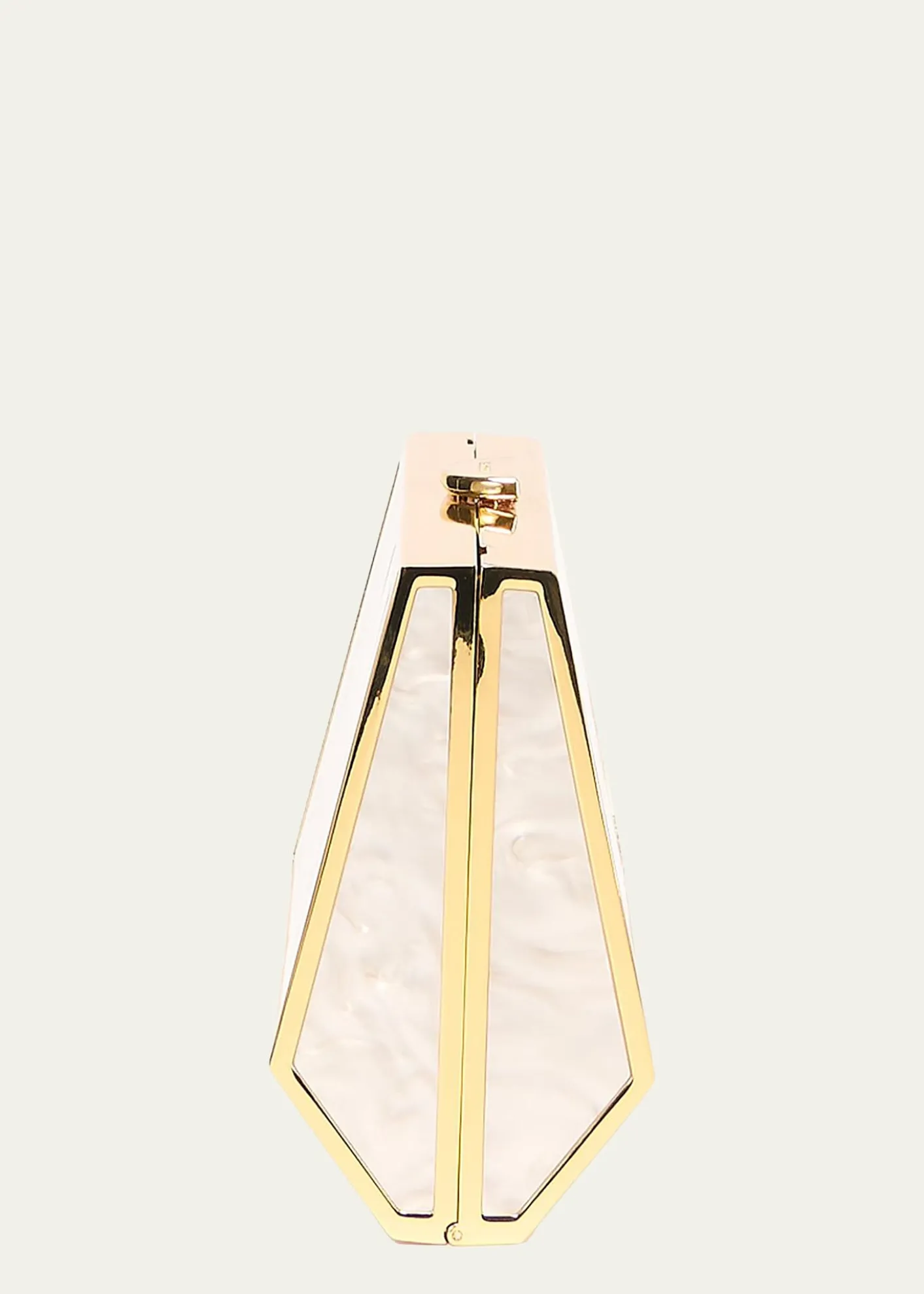 SIMKHAIMaddox Marbled Acrylic Clutch Bag