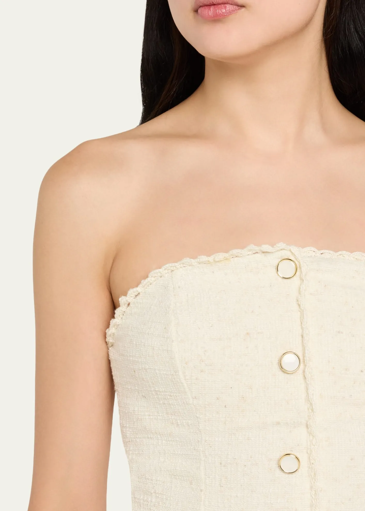 SIMKHAINatalie Strapless One-Piece Swimsuit