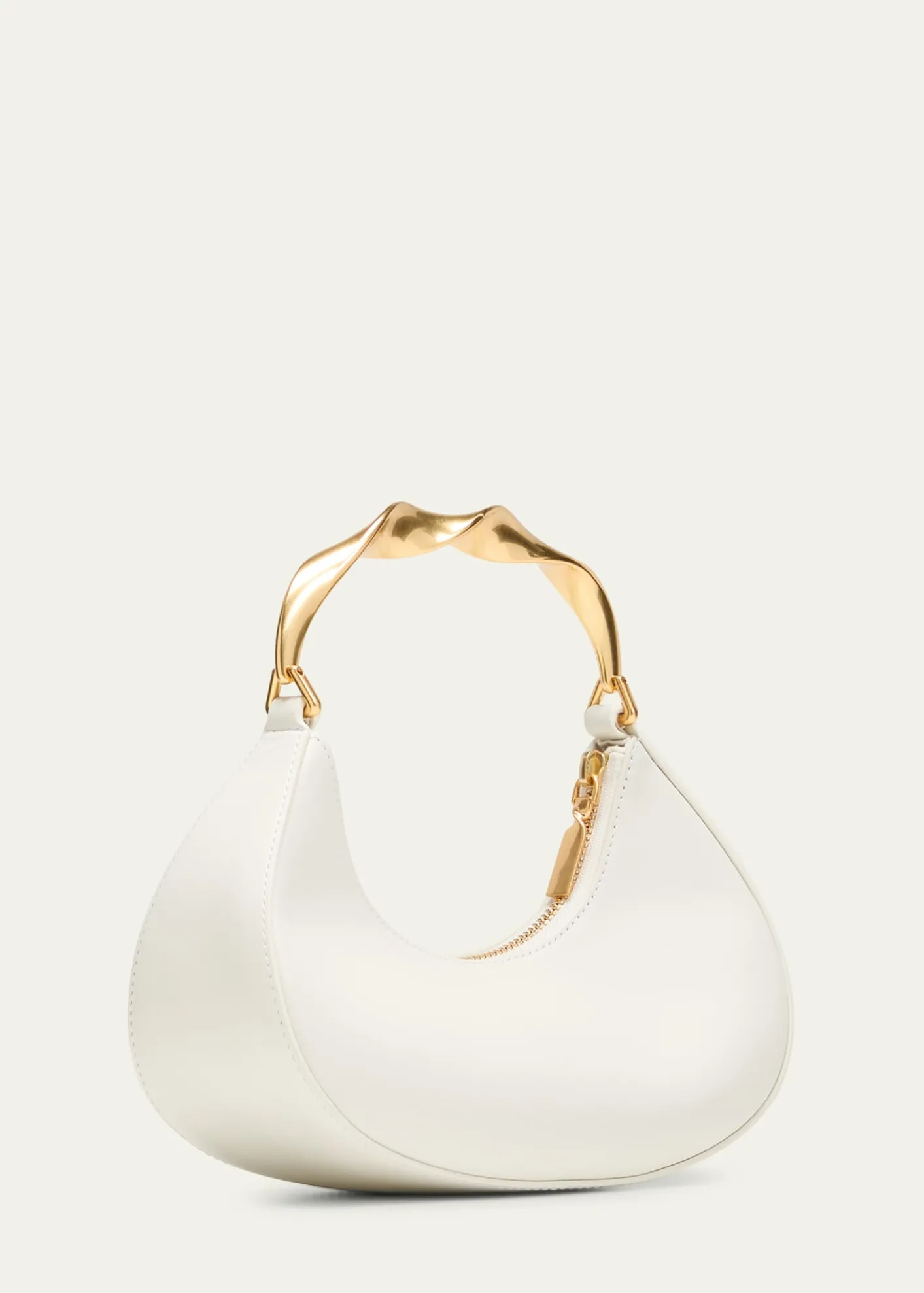 SIMKHAINixi Twist Leather Top-Handle Bag