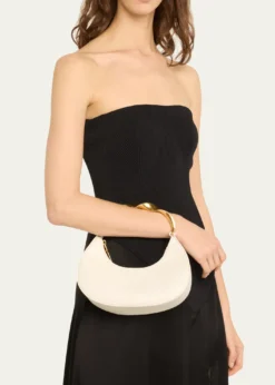SIMKHAINixi Twist Leather Top-Handle Bag