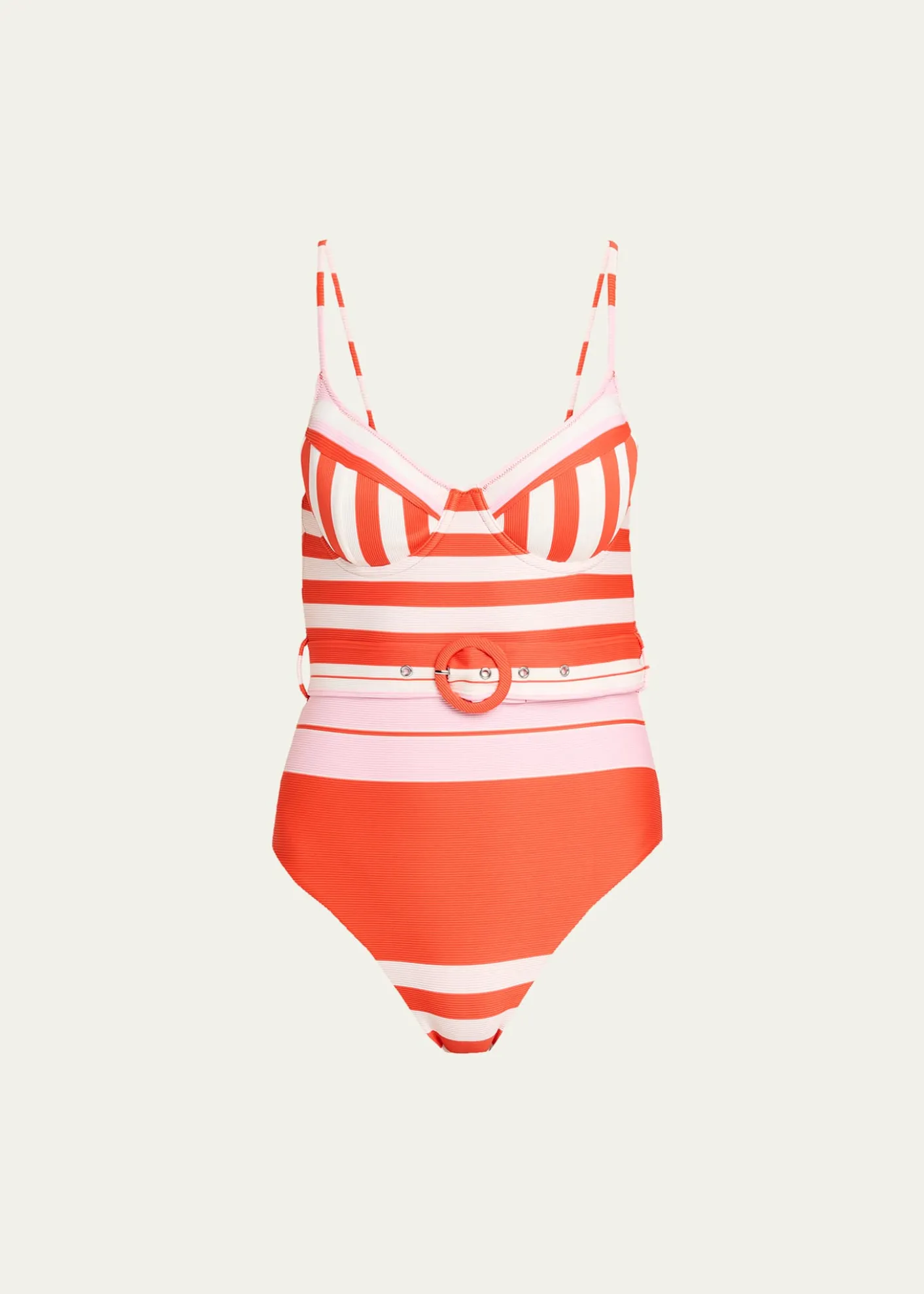 SIMKHAINoa Belted Bustier One-Piece Swimsuit