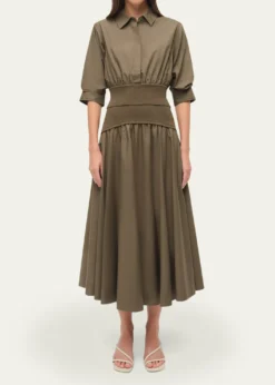 SIMKHAIOvie Midi Skirt