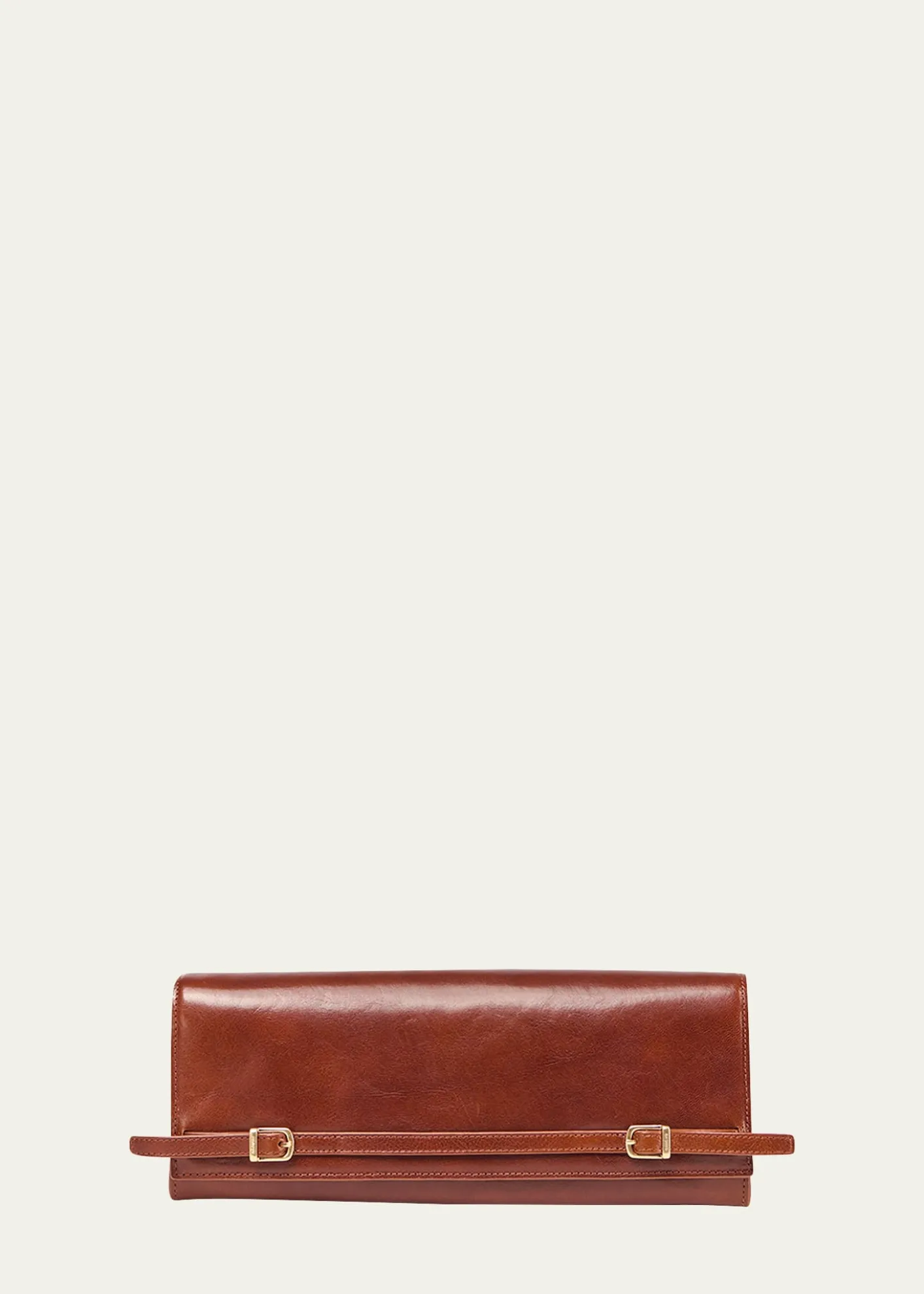 SIMKHAIRiver East-West Leather Clutch Bag