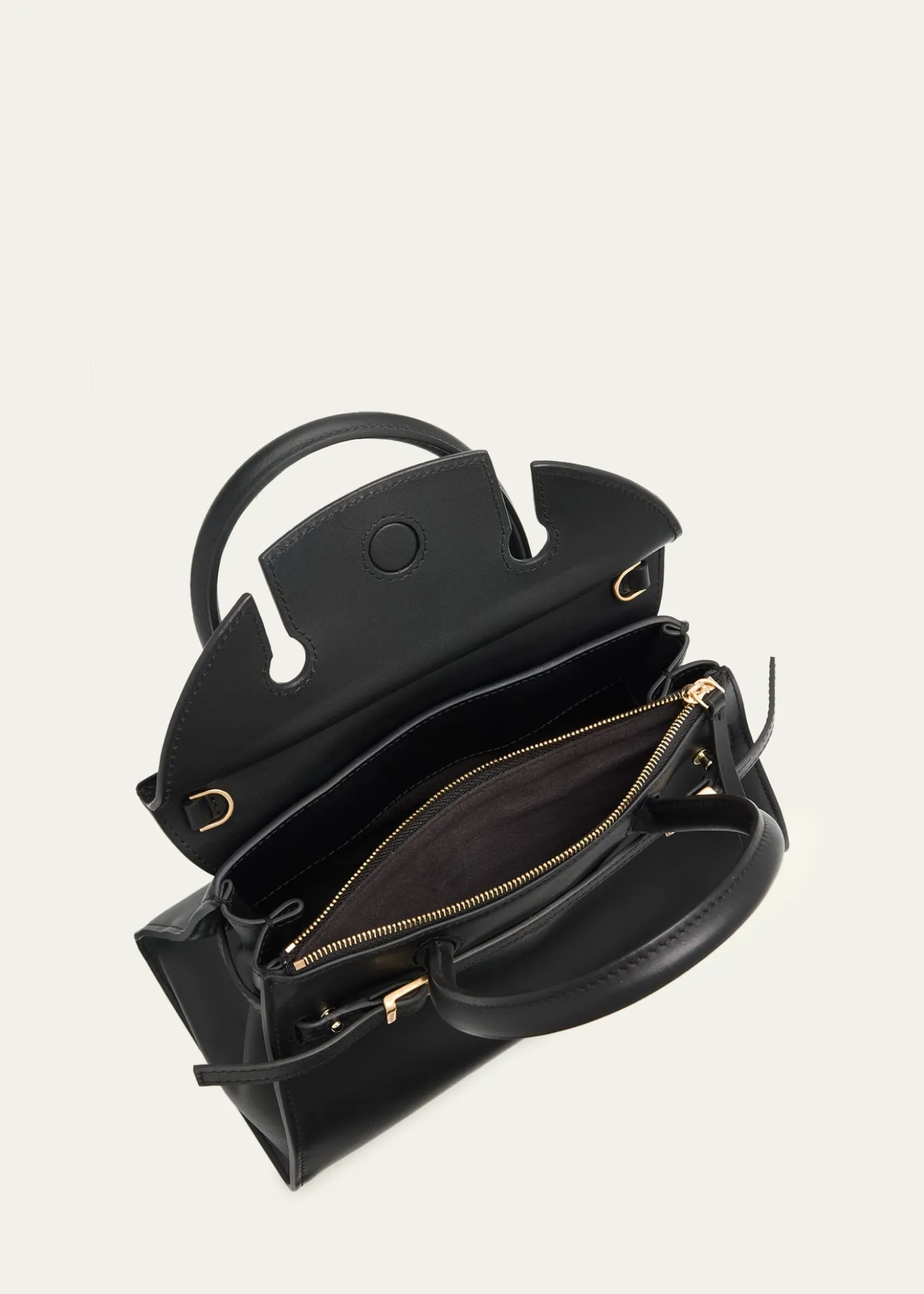 SIMKHAIRiver Small Suede Flap Top-Handle Bag