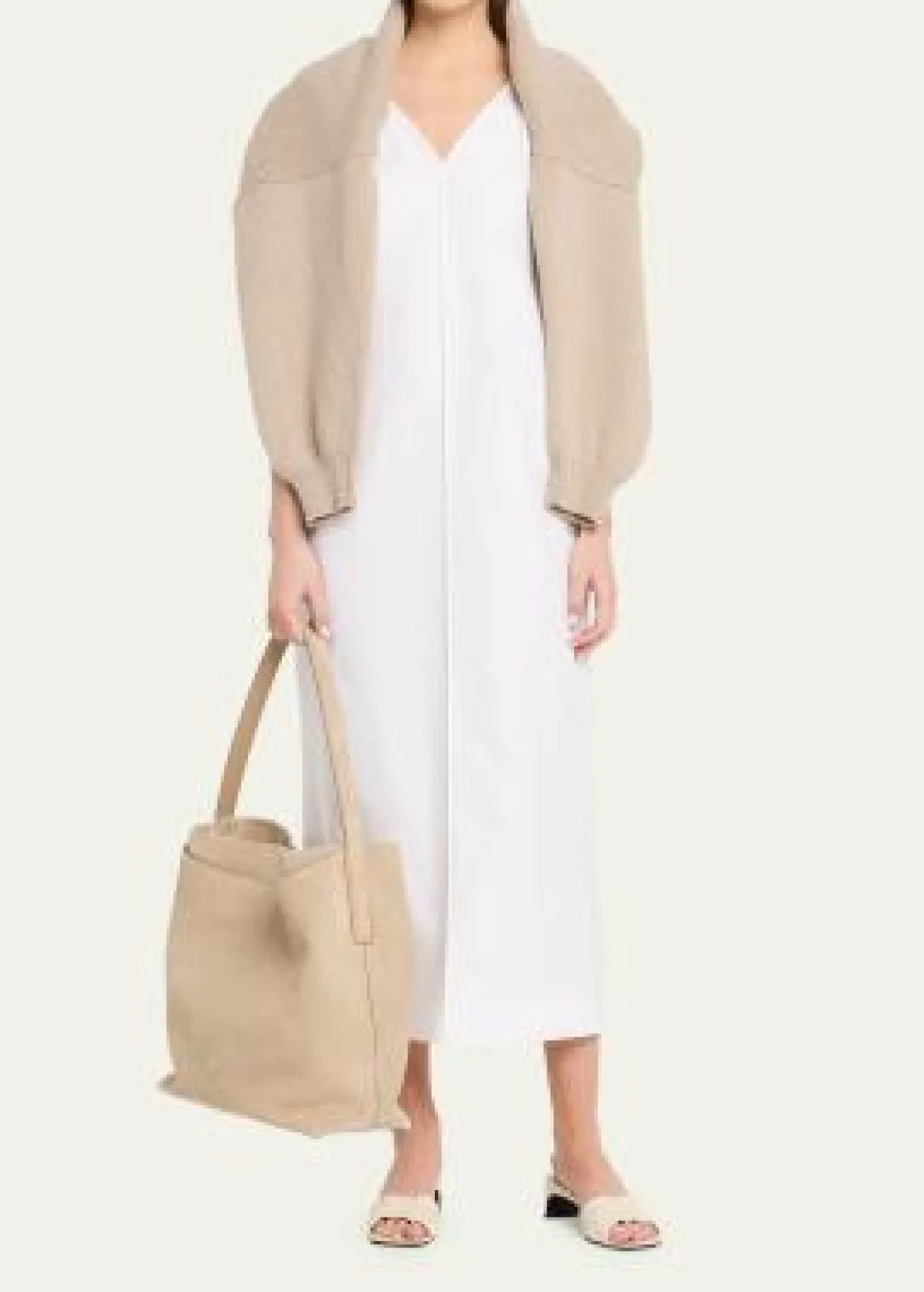 SIMKHAIWynn Large Suede Bucket Bag