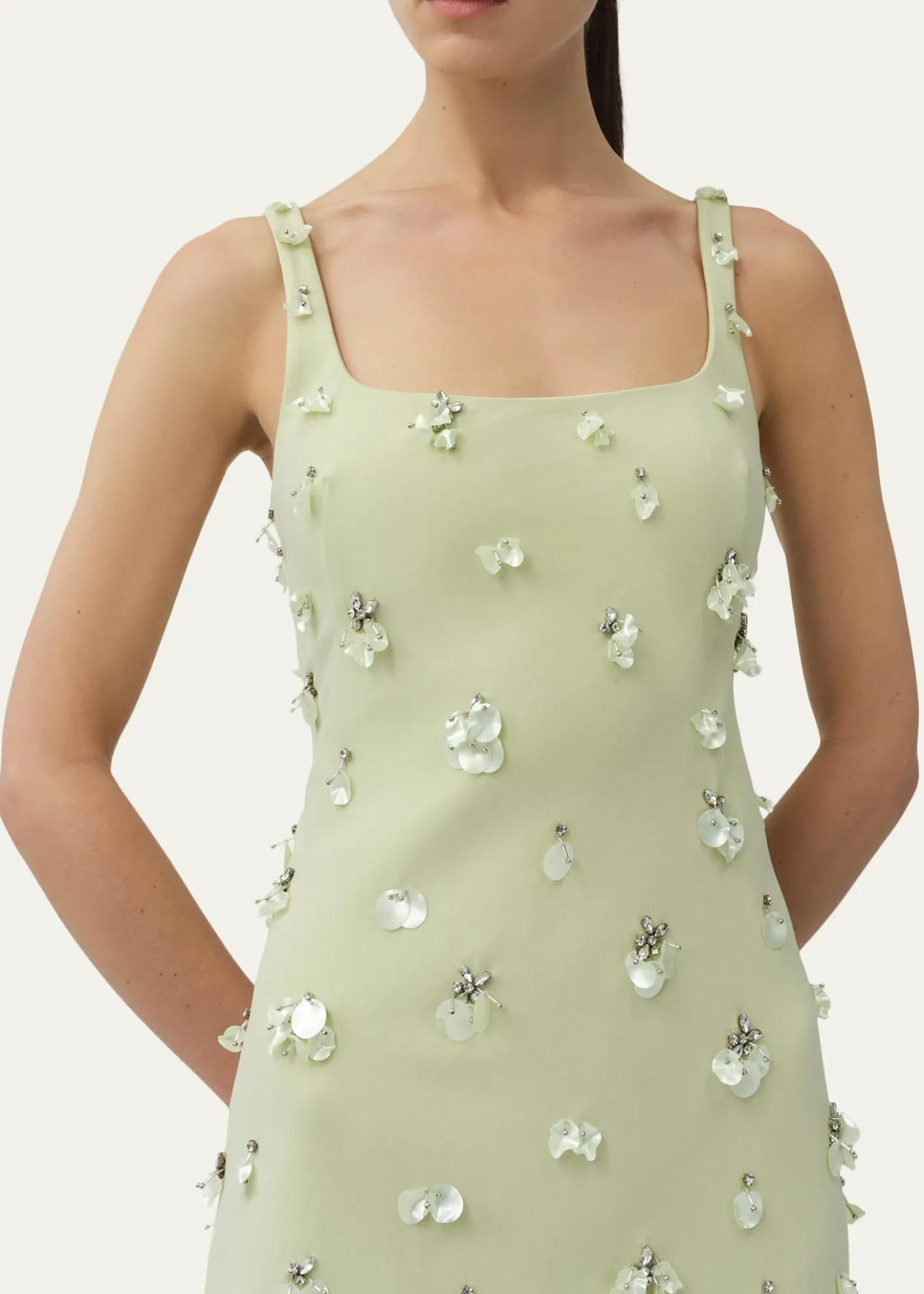 SIMKHAIZiva Sleeveless Embellished Mini Dress